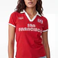 Polera Polo Mujer Rojo - Miniatura 1