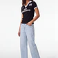 Polera Polo Mujer Negro - Miniatura 3