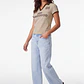 Polera Polo Mujer Beige - Miniatura 3