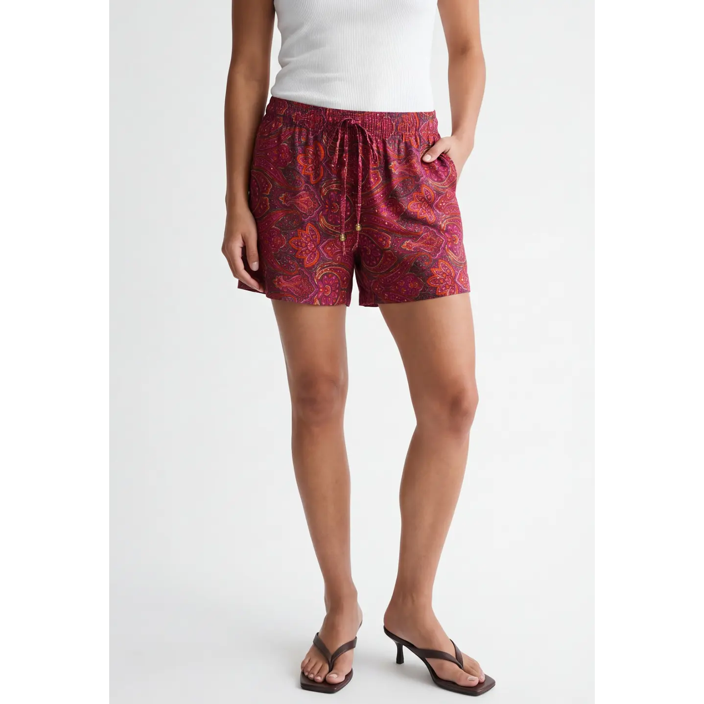 Short Indian Mujer Fucsia 1