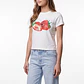 Polera Frutillas Mujer Blanco - Miniatura 1