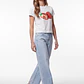 Polera Frutillas Mujer Blanco - Miniatura 3