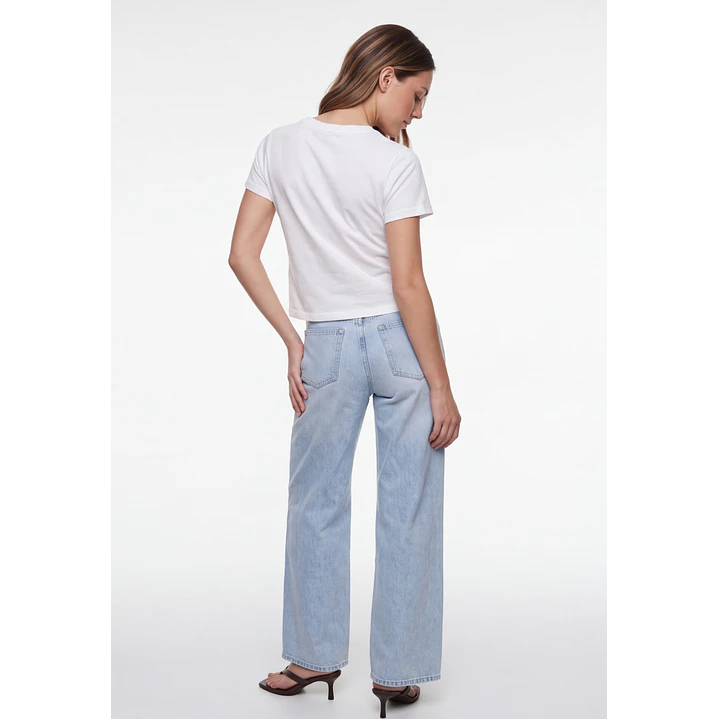 Polera Frutillas Mujer Blanco 2