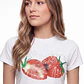 Polera Frutillas Mujer Blanco - Miniatura 4