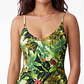 Traje De Baño Entero Mujer Verde - Miniatura 4