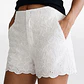 Short Broderie Mujer Blanco - Miniatura 4