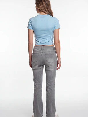 Polera Soft Mujer Celeste