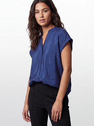 Blusa Poli Mujer Azul