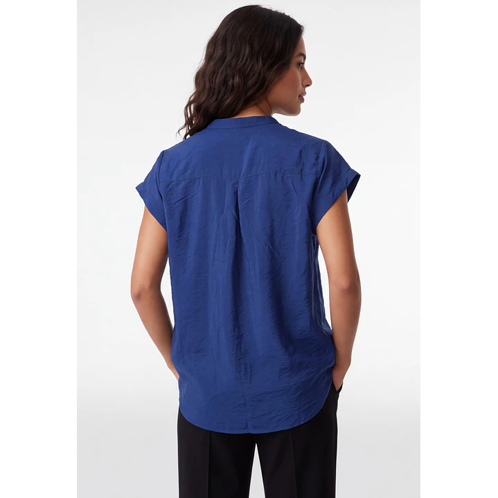 Blusa Poli Mujer Azul 2