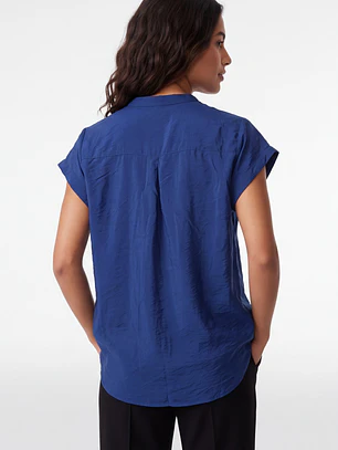 Blusa Poli Mujer Azul