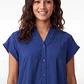 Blusa Poli Mujer Azul - Miniatura 4
