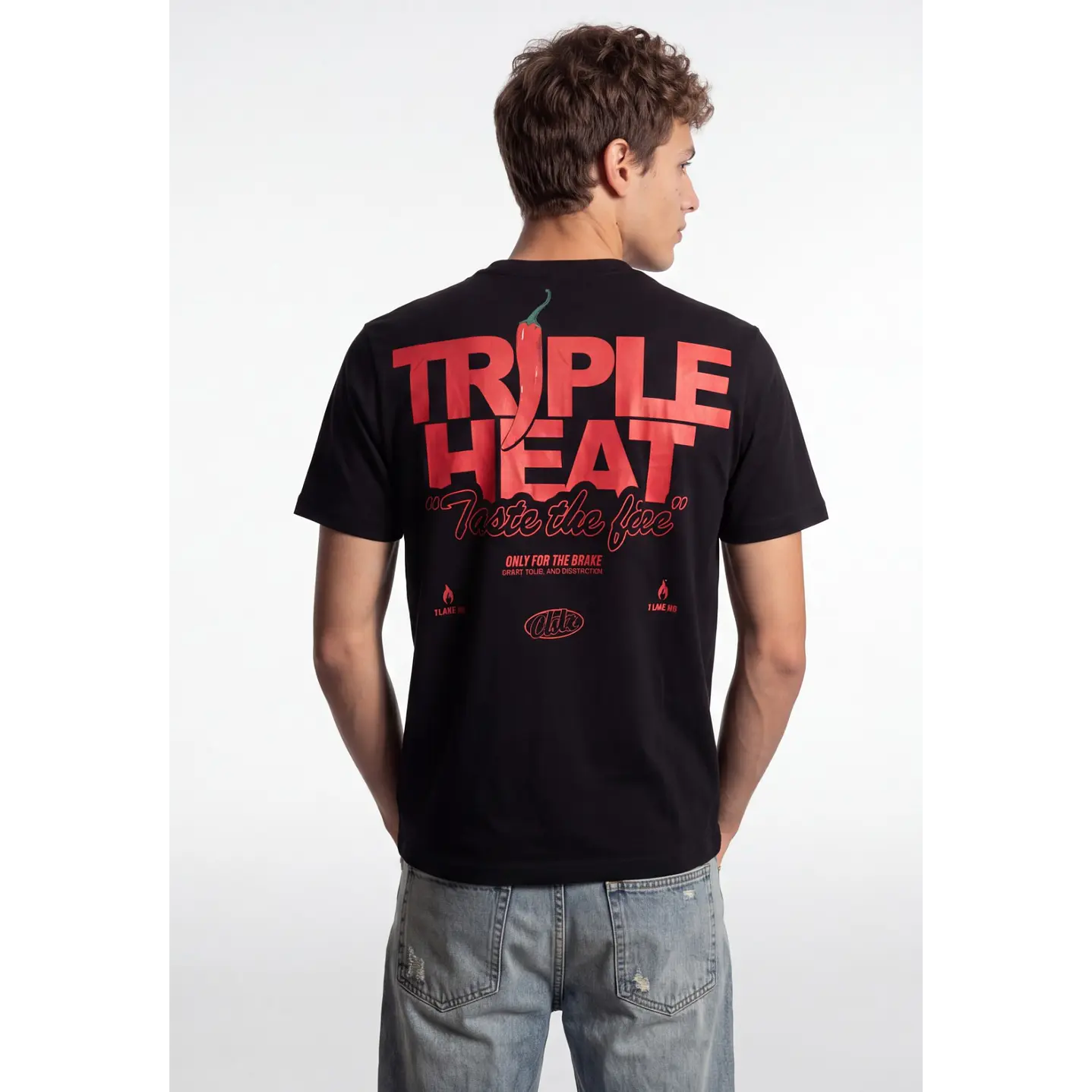 Polera Aji Hombre Negro 1