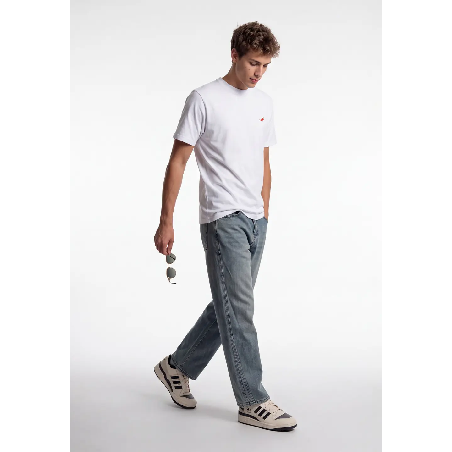 Polera Aji Hombre Blanco 3