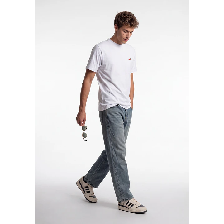 Polera Aji Hombre Blanco 3