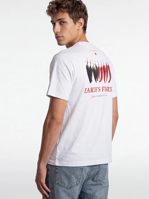 Polera Aji Hombre Blanco