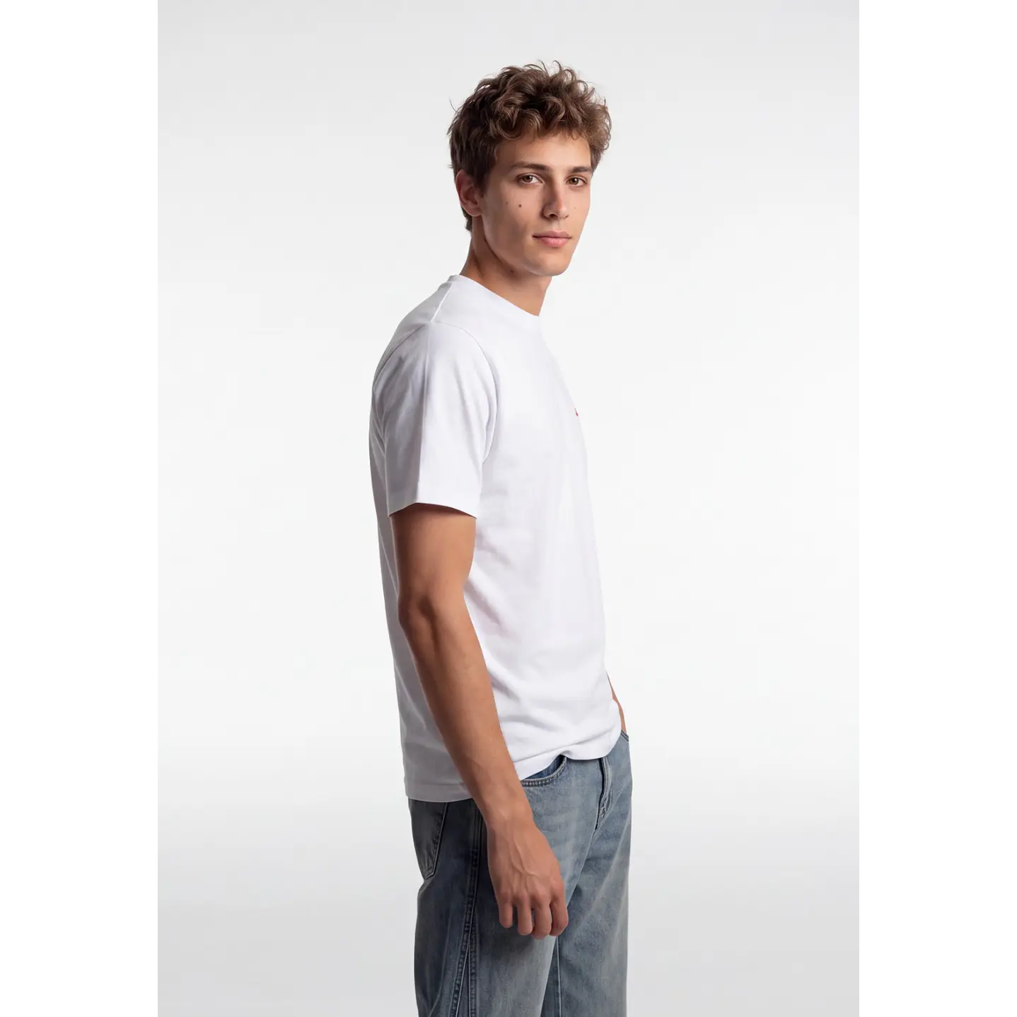 Polera Aji Hombre Blanco 2