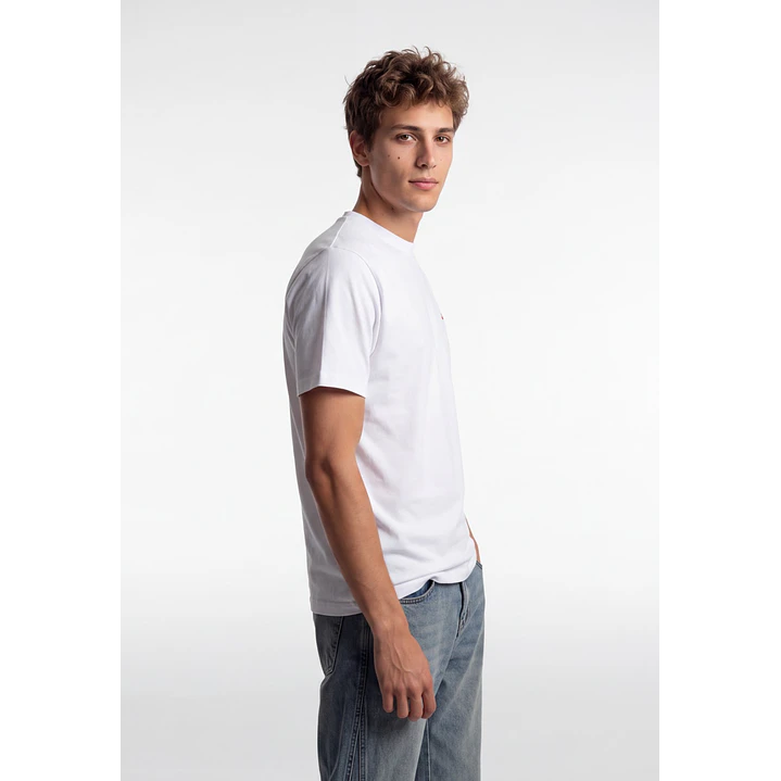 Polera Aji Hombre Blanco 2