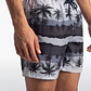 Traje De Baño Palmeras Hombre Gris - Miniatura 6
