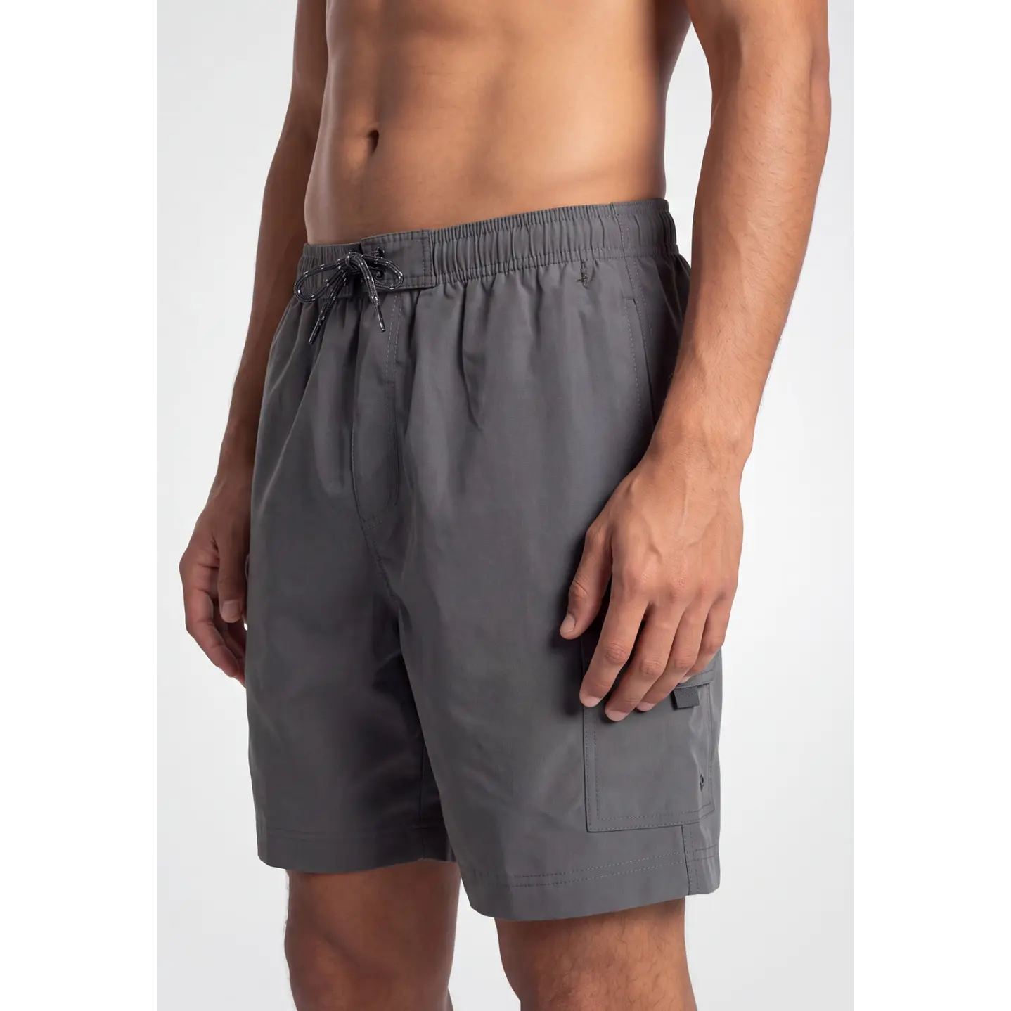 Traje De Baño Cargo Cargo Hombre Gris 4