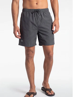 Traje De Baño Cargo Cargo Hombre Gris