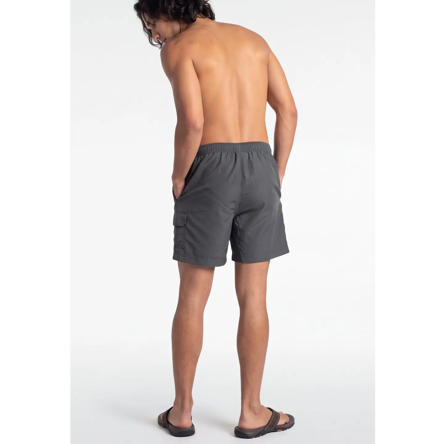 Traje De Baño Cargo Cargo Hombre Gris 2
