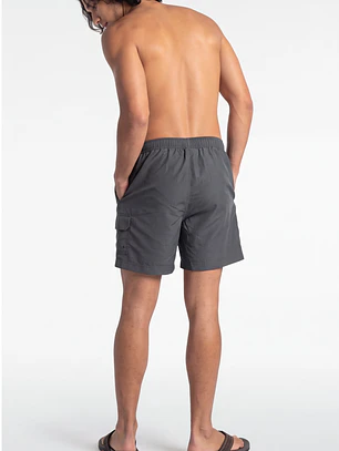 Traje De Baño Cargo Cargo Hombre Gris