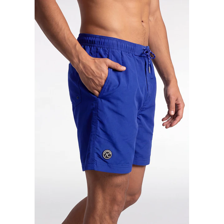 Traje De Baño Cargo Hombre Azul 4