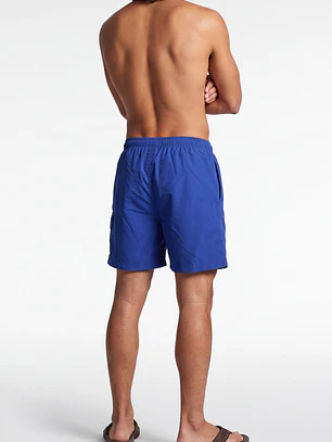 Traje De Baño Cargo Hombre Azul