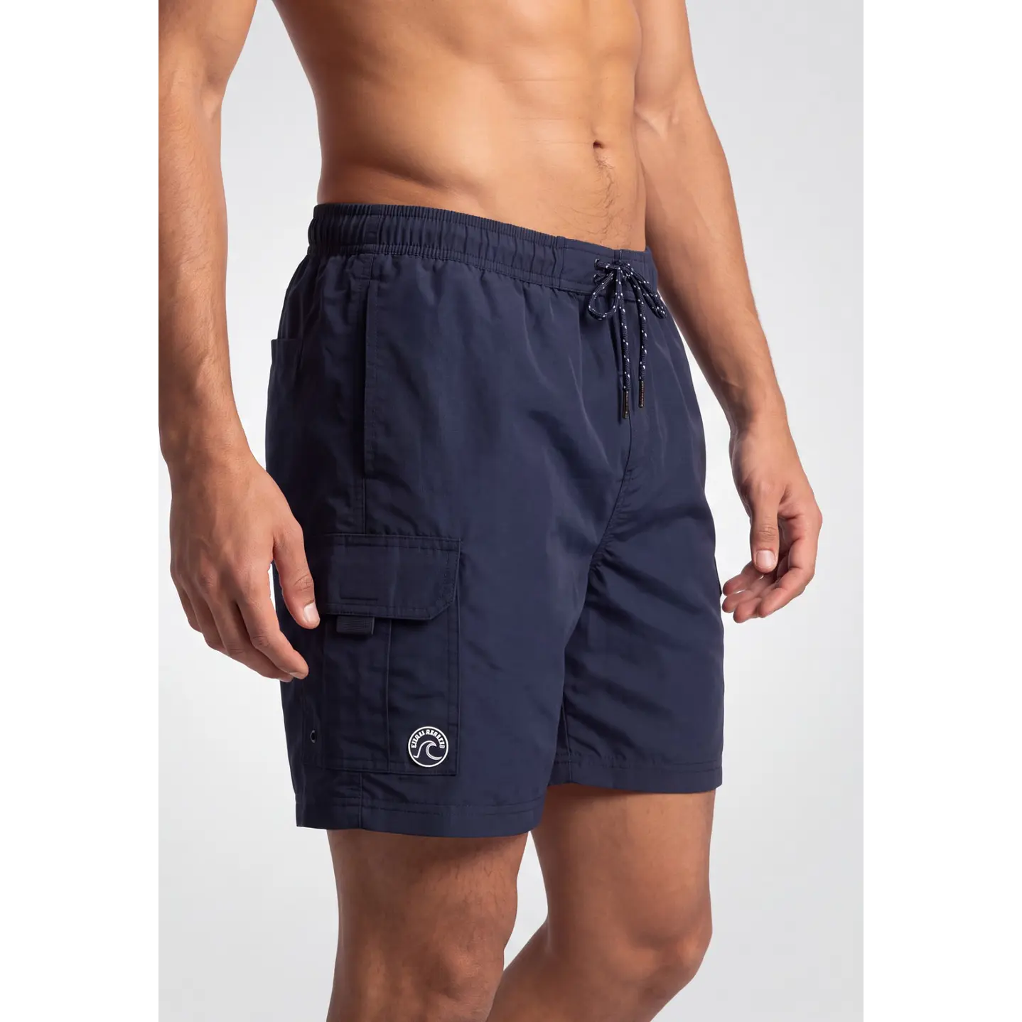Traje De Baño Cargo Cargo Hombre Azul 4