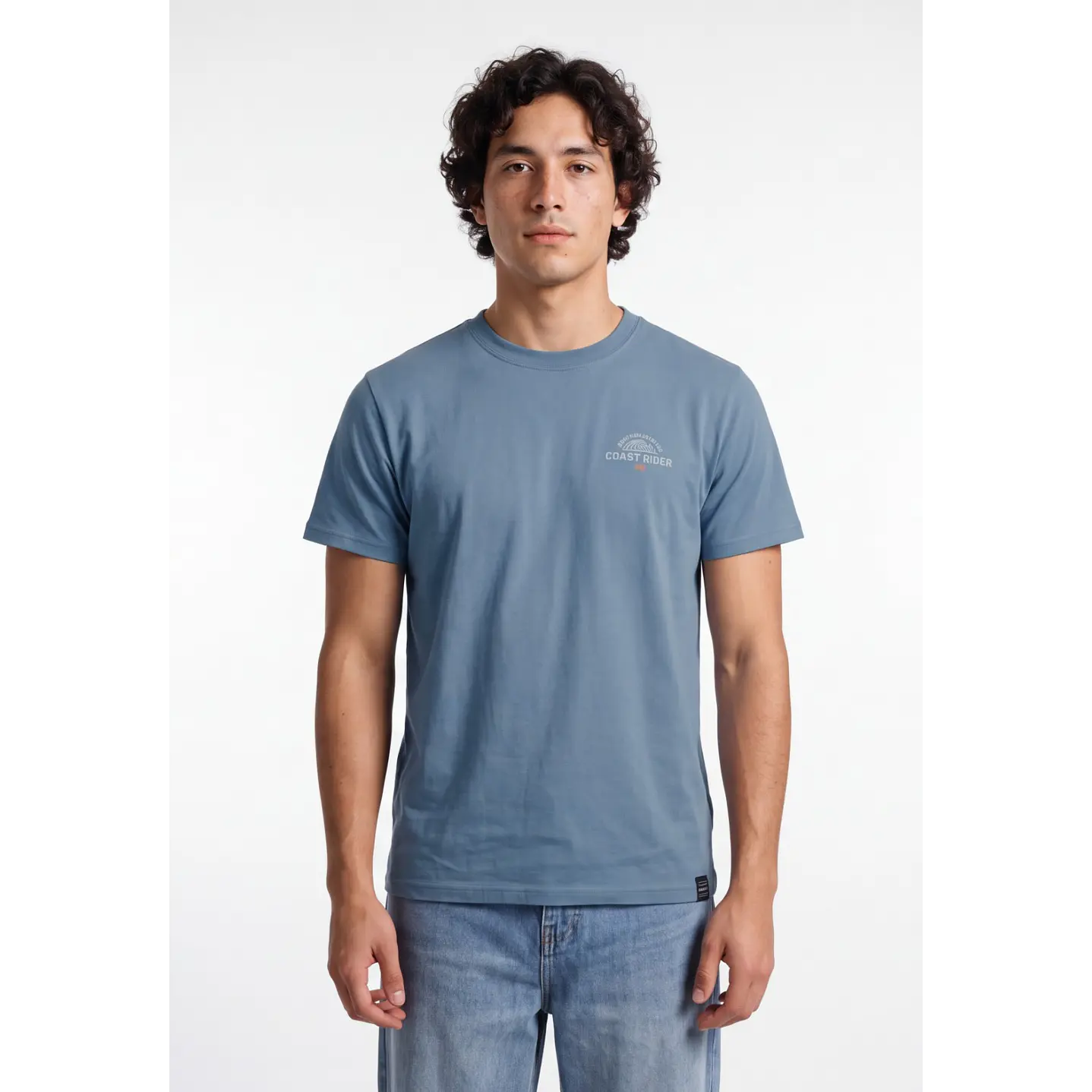 Polera Coast Rider Hombre Azul 2