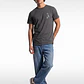 Polera Básica Hombre Gris - Miniatura 3