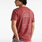 Polera Básica Hombre Burdeo - Miniatura 1
