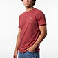 Polera Básica Hombre Burdeo - Miniatura 2