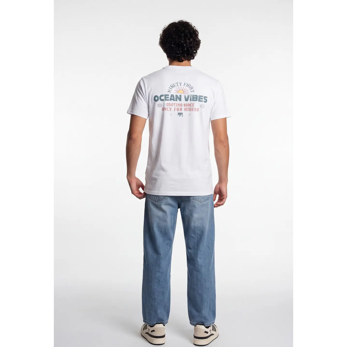 Polera Básica Hombre Blanco 1