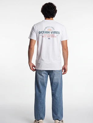 Polera Básica Hombre Blanco