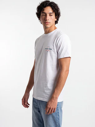 Polera Básica Hombre Blanco