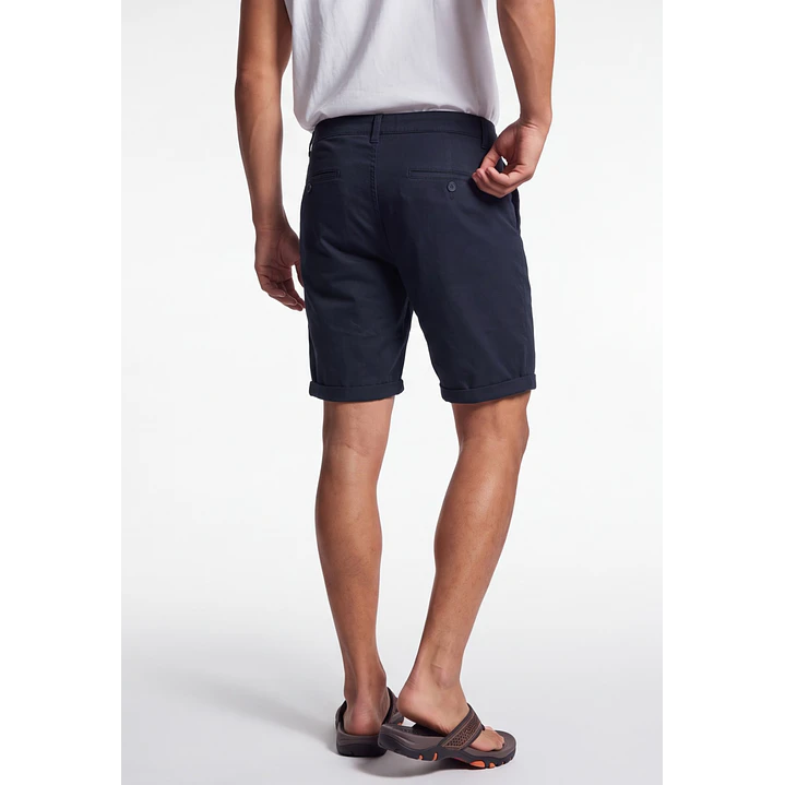 Bermuda Básico Hombre Azul 2