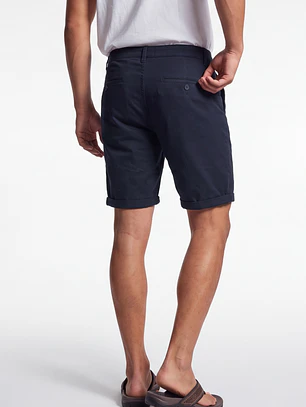 Bermuda Básico Hombre Azul