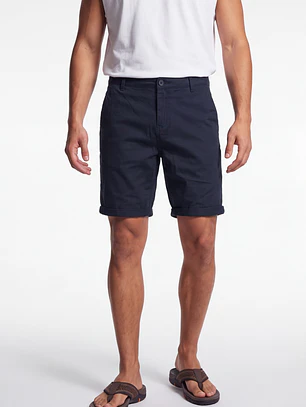 Bermuda Básico Hombre Azul