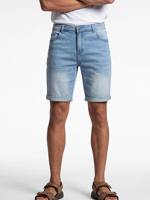 Bermuda Denim Hombre Celeste