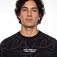 Polera Lineas Hombre Negro - Miniatura 4