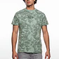 Polera Hojas Hombre Verde - Miniatura 1