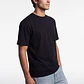 Polera Básica Boxy Fit Hombre Negro - Miniatura 1