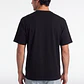 Polera Básica Boxy Fit Hombre Negro - Miniatura 2