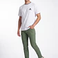 Pantalón Básico Skinny Hombre Verde - Miniatura 3