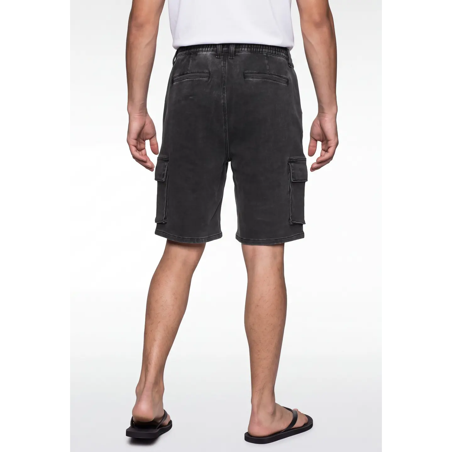 Bermuda Baggy Hombre Negro 2