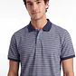 Polera Pique Hombre Gris - Miniatura 4
