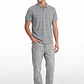 Polera Pique Hombre Gris - Miniatura 3
