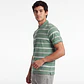 Polera Pique Hombre Verde - Miniatura 4