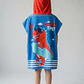 Toalla Infantil Con Gorro 58x59 cm Dinosaurio Azul - Miniatura 2